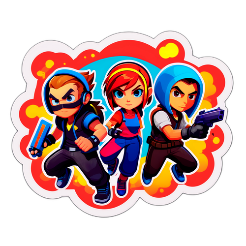 Stickers ispirati a 'State of Play'