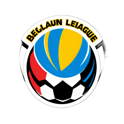 Sticker voor de Belgische Pro League