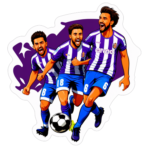 Stiker Kemeriahan Valladolid vs Alavés