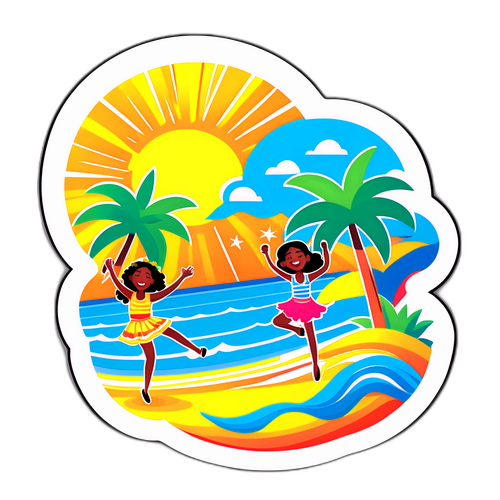 Adesivo Estivo Scaletta TIM Summer Hits