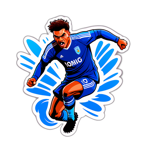 Stiker Igor Julio dalam Aksi