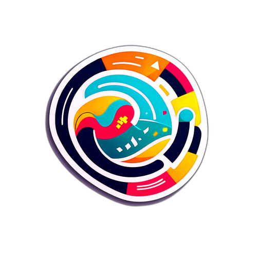 Diseño abstracto simbolizando créditos ANSES AUH