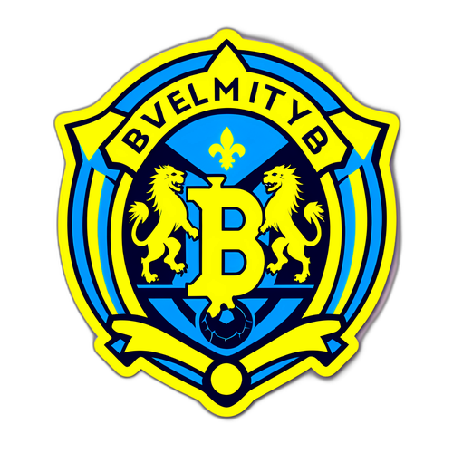 Klassisk fotballmerke design for 'man. city mot bvb'