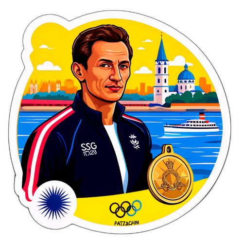 Sticker dedicat lui Ivan Patzaichin