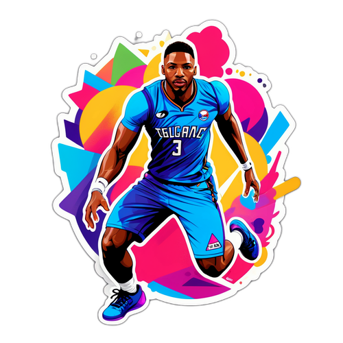 Vibrant na Sticker ni Tre Johnson