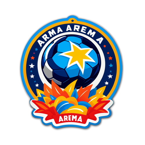 Stiker Meriah Arema FC