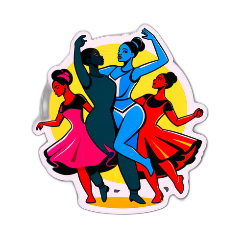 Drissa Camara'nın Dans Performansından İlham Alan Sticker