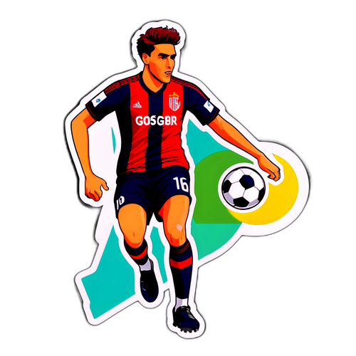 Aderente do Atlético Club em Ação