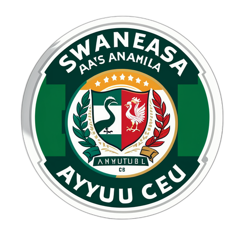 Stiker Pertandingan Swansea vs Plymouth Argyle