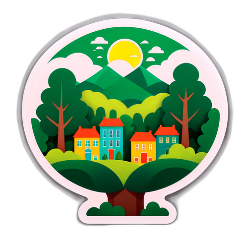 和谐城市的轮廓