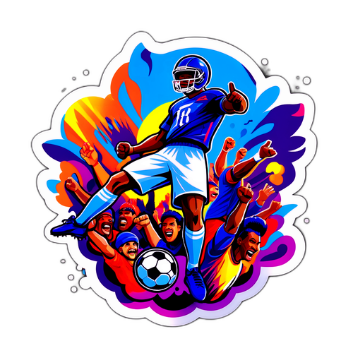 Sticker ya Tukio la Soka