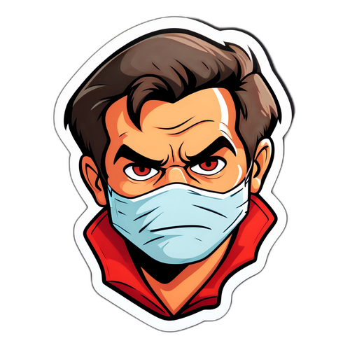 Karikatür Tarzı Dexter Sticker