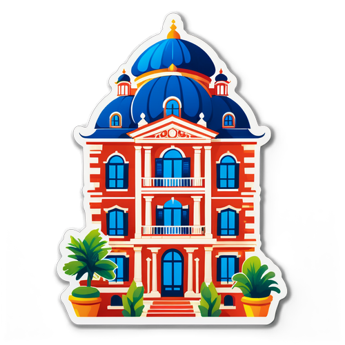 Elegante Architectuurstickers voor Casa