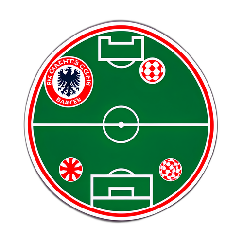 Мінімалістичний дизайн матчу Кельн проти Байєра