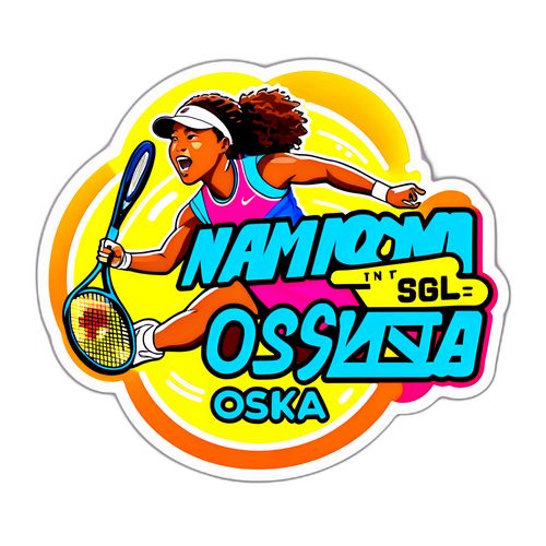 Rekaan Inspirasional Naomi Osaka di Padang Tenis