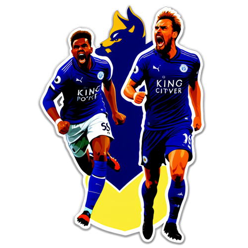 Sticker Pertandingan Tottenham vs Leicester