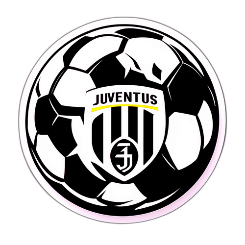 Στη sticker με το λογότυπο της Γιουβέντους