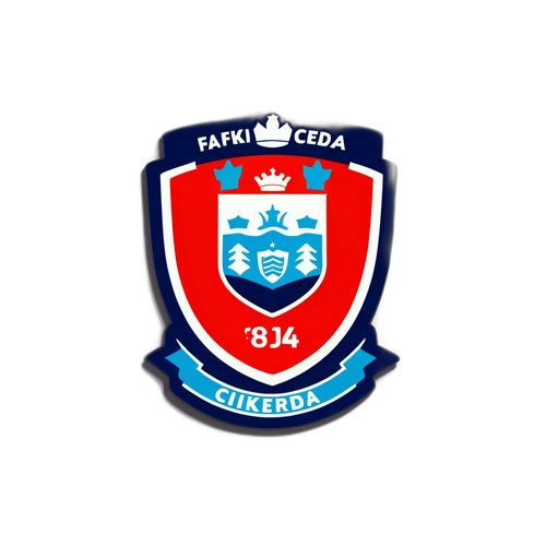 Sticker cu logo modern FK Csíkszereda