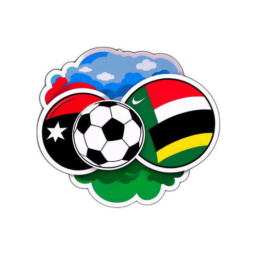 Sticker ya Mechi ya Jordan vs Iraq