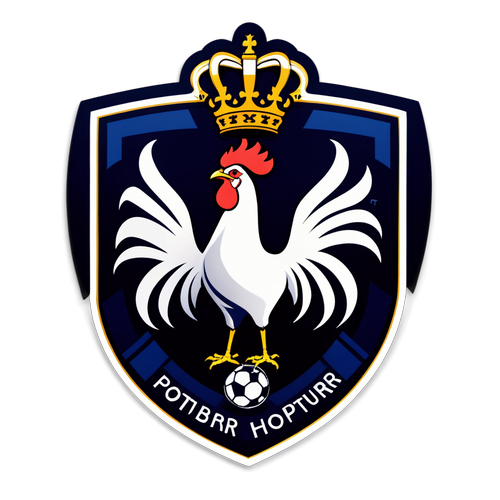 Vichekesho vya Mpira: Tazama Sticker inayoonyesha Alama ya Cockerel ya Tottenham Hotspur!