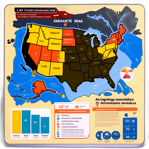 Peta ng mga Lindol sa USA