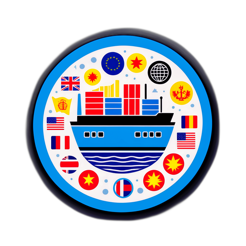 国际贸易挑战贴纸