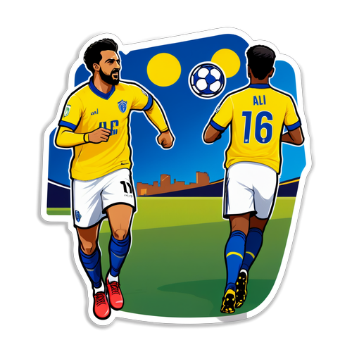 Al Raed ve Al Nassr Maç Anı Sticker'ı