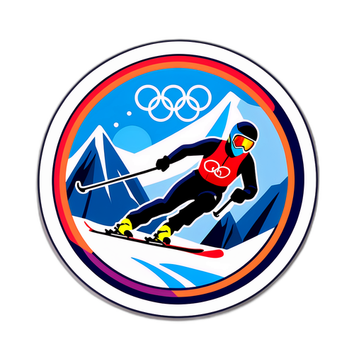 Αυτοκόλλητο Χειμερινών Ολυμπιακών Αγώνων 2026