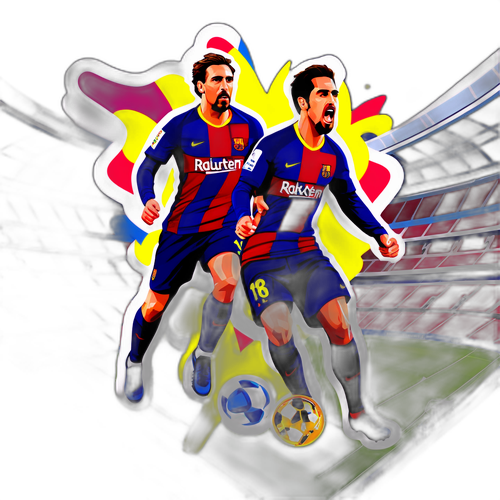 Nálepka pro zápas Barcelona – Atletico Madrid