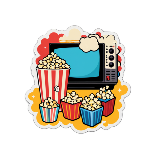 Seri İzleme Kültürünü Temsil Eden Eğlenceli Tasarım