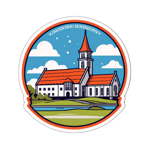 Ringkøbing-Skjern Kommune Landmark Sticker