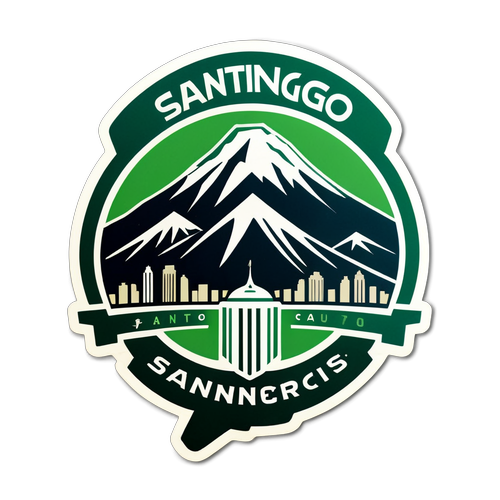 Sticker destacando Santiago Wanderers