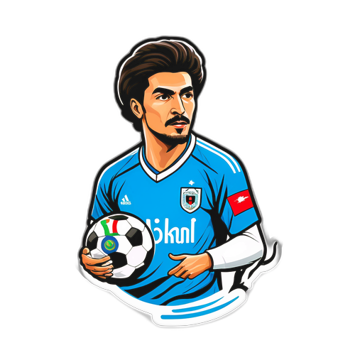 Nuri Şahin'in Futbol Kariyerini Sembolize Eden Sticker