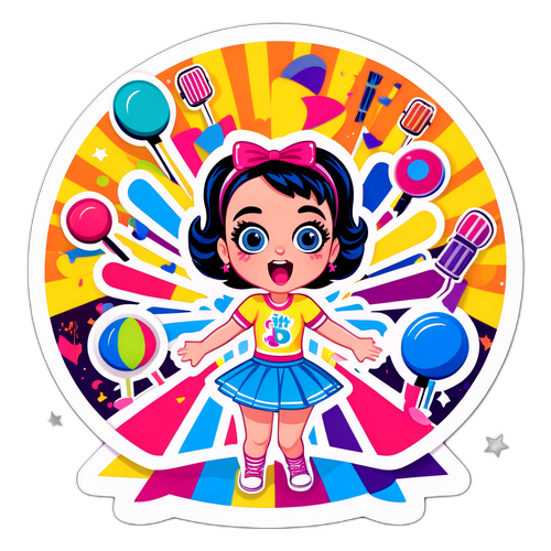 Katy Perry som en tegneseriefigur