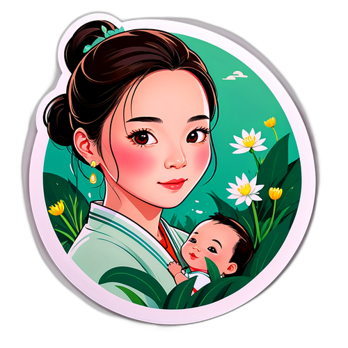 无妆林依晨与自然之美