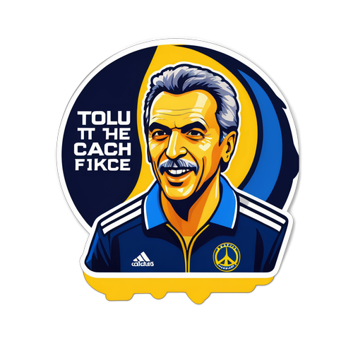A Fenerbahçe ikonikus edzője motiváló beszédet tart