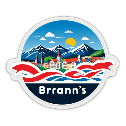 Brann i Bergen: Oppdag den Utrolige Humøret av Norsk Kultur i Ditt Nye Klistermerke!