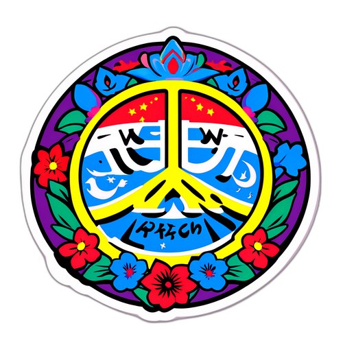Barış ve Özgürlük Sticker