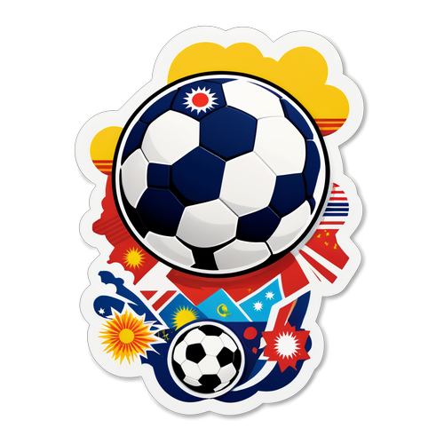 Sticker Bola Sepak Malaysia