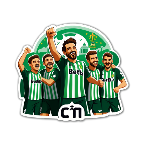 Real Betis Voittopäivä Tarra