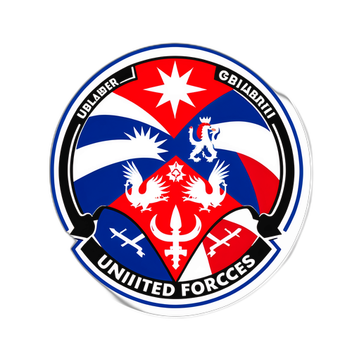 Návrh nálepek s motivy České republiky a Gibraltaru