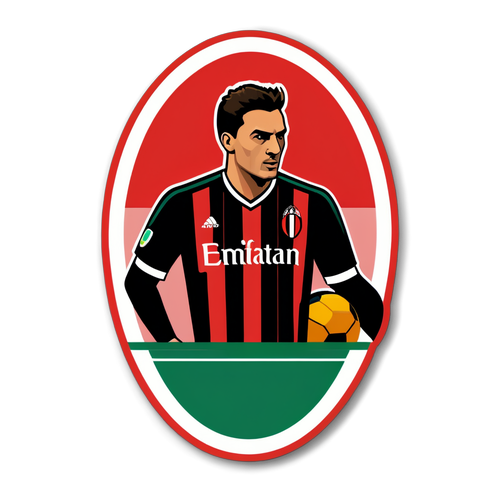 Sticker ya AC Milan