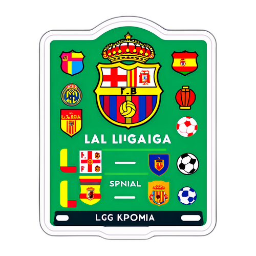 Stiker Hasil Utama La Liga