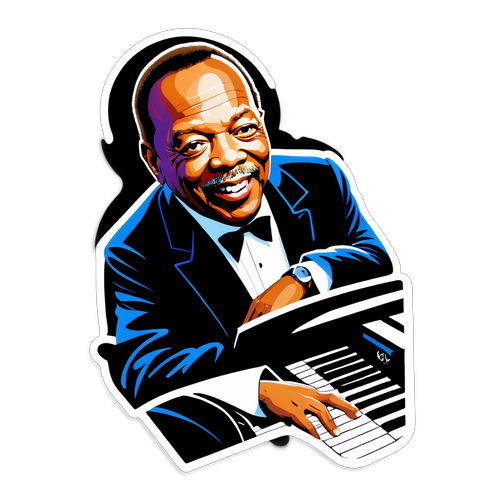 Legendarul Quincy Jones La Pian: Descoperă Magia Muzicii Sale!