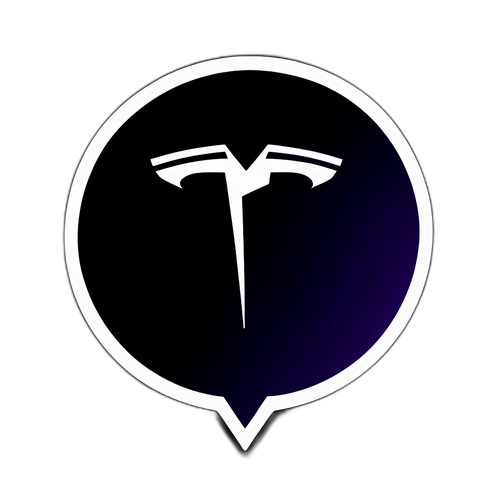 Tesla Logo med Lyn