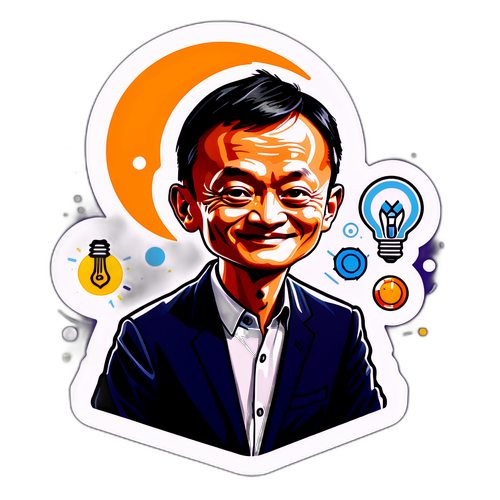 Adesivo di Jack Ma
