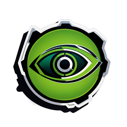 Shocking Nvidia Logo Sticker: Witness Stock Market Growth Like Never Before!