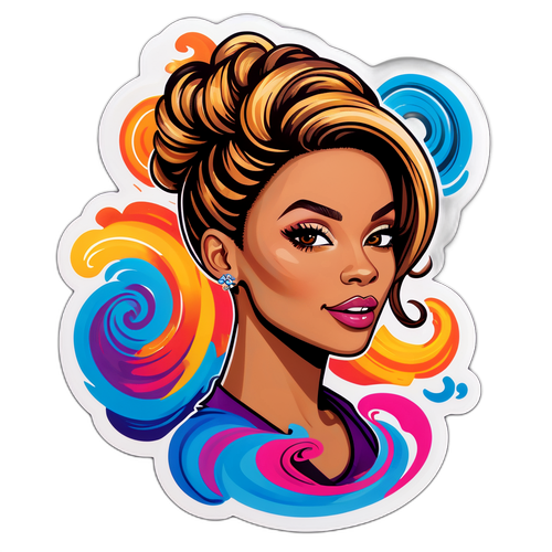 מדבקה שיקית של אמבר גלן