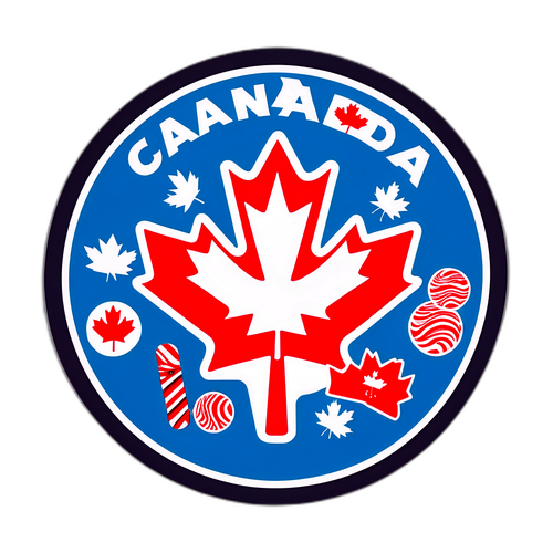 Curlingbane sett fra oven med unike steinmønstre