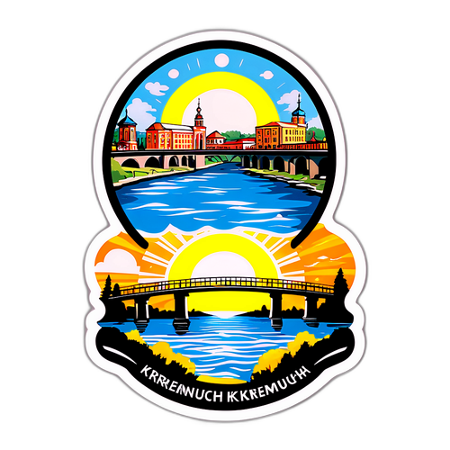 Наклейки з містом Кременчук